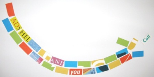 Example of playing with magnets made from Adshel poster off cuts